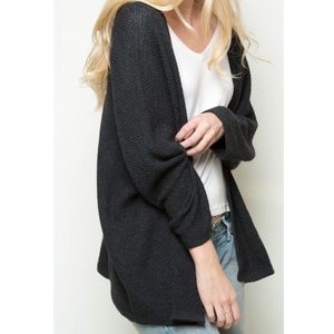 NWOT Brandy Melville Black Caroline Cardigan